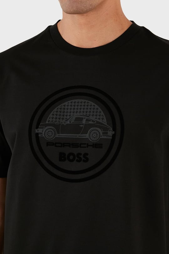 Porche X Boss Mercerized-Cotton T-SHIRT