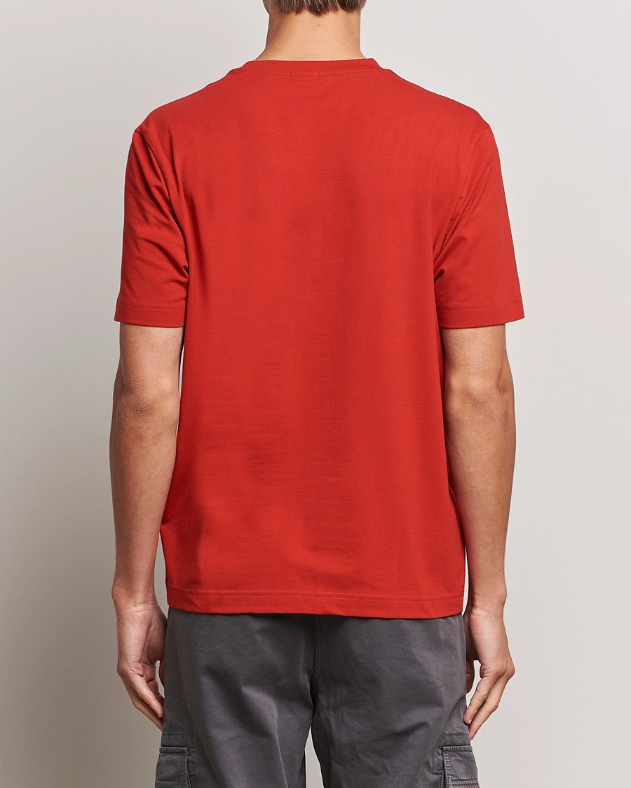 BOSS T-SHIRT WITH RUBBER-PRINT LOGO - SLIM FIT
