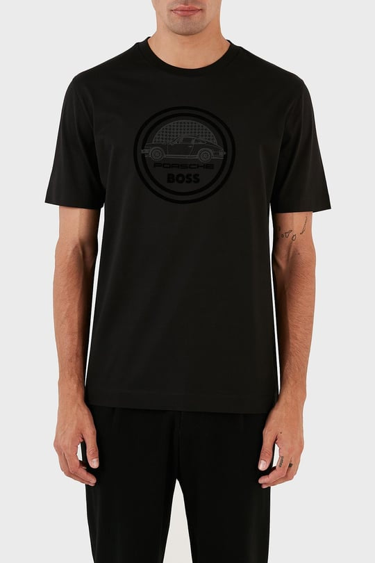 Porche X Boss Mercerized-Cotton T-SHIRT