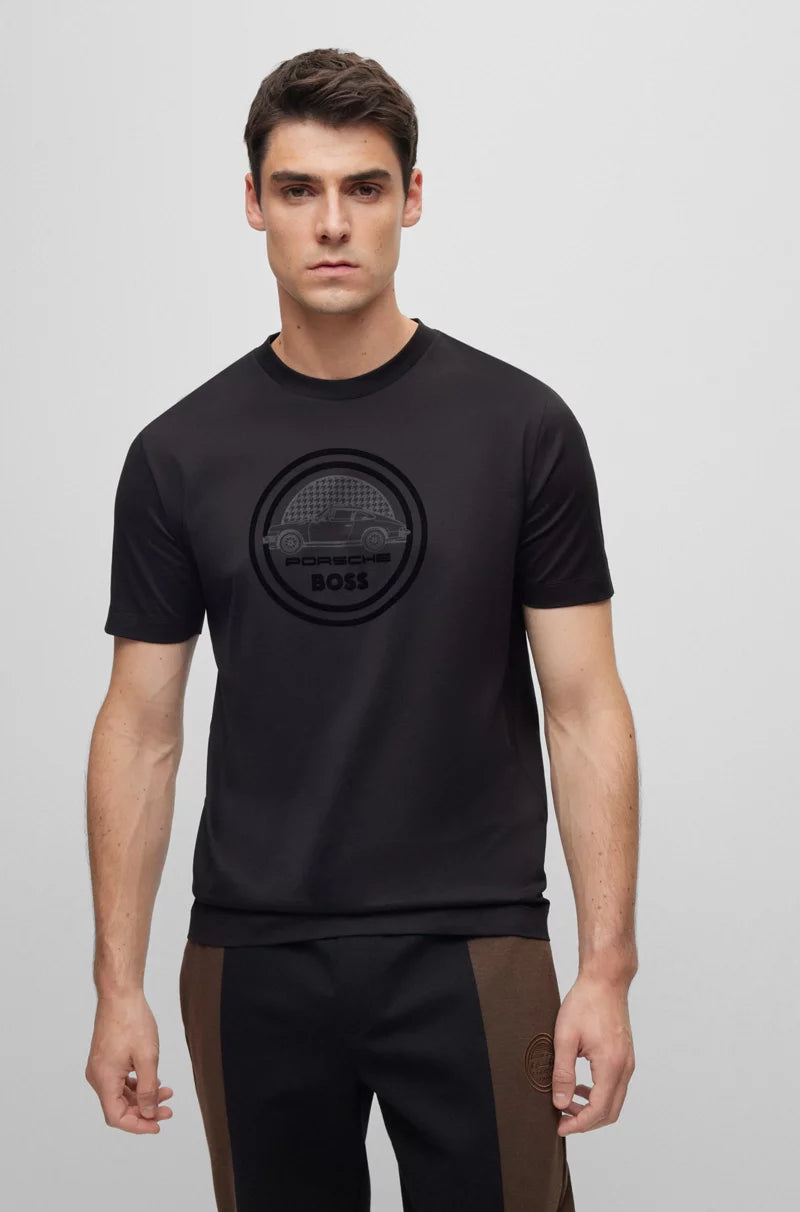 Porche X Boss Mercerized-Cotton T-SHIRT