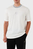 ARMANI EXCHANGE Crew-Neck T-Shirt with Chamoi print Logo - Regular Fit