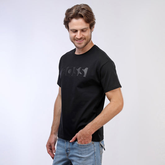 BOSS T-SHIRT AVEC LOGO EN RELIEF - Regular Fit