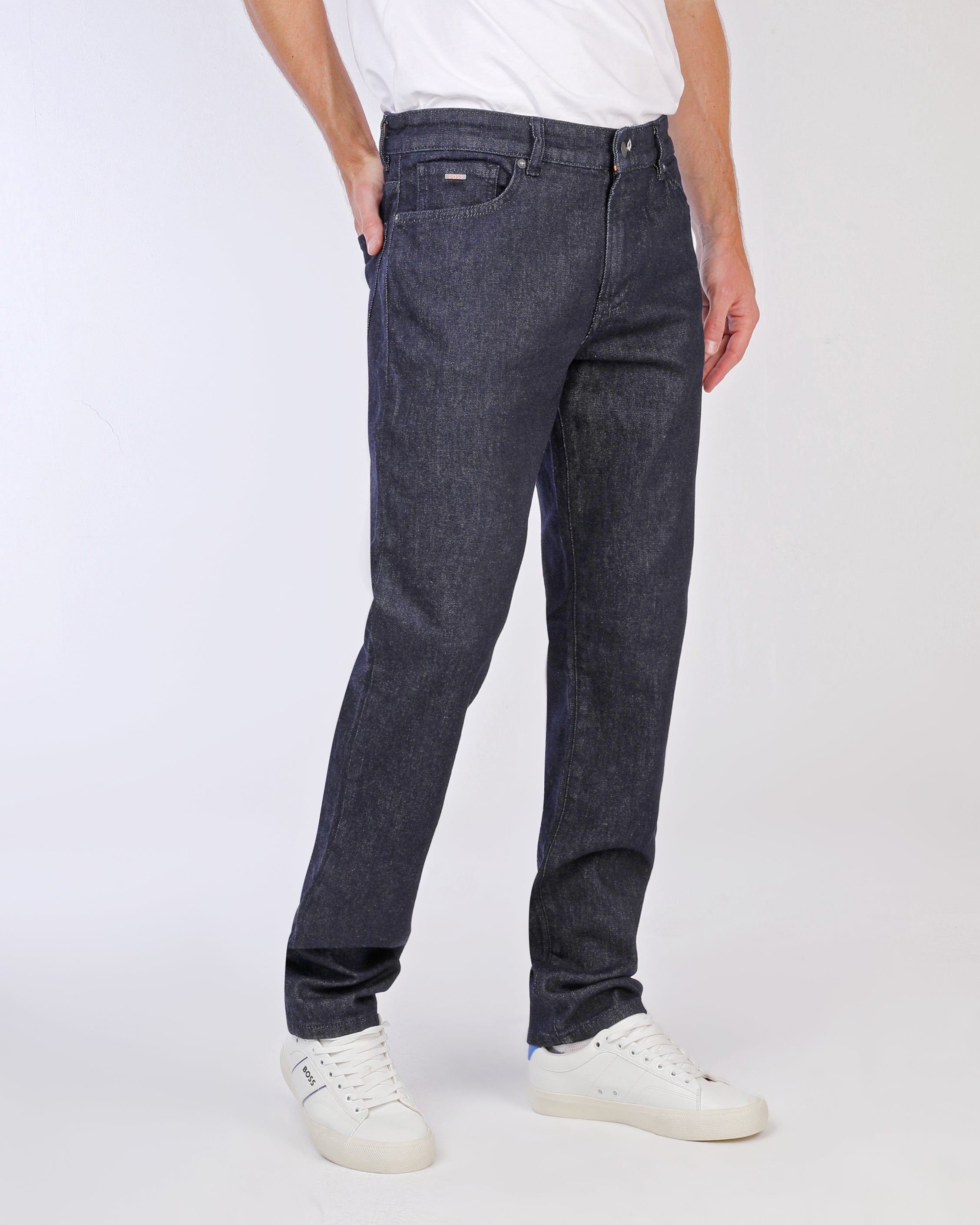 BOSS JEANS Soft Motion From Cotton Premium With LOGO - SLIM FIT
