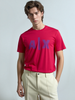 ARMANI EXCHANG  Crew-Neck T-Shirt with Rubber print Logo - slim fit