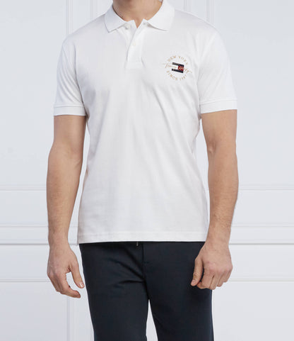 Tommy HilfIger   Autograph Flag Polo Shirt - Slim Fit
