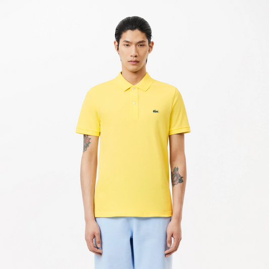 Lacoste Regular Fit Paris Stretch Pique Polo Shirt