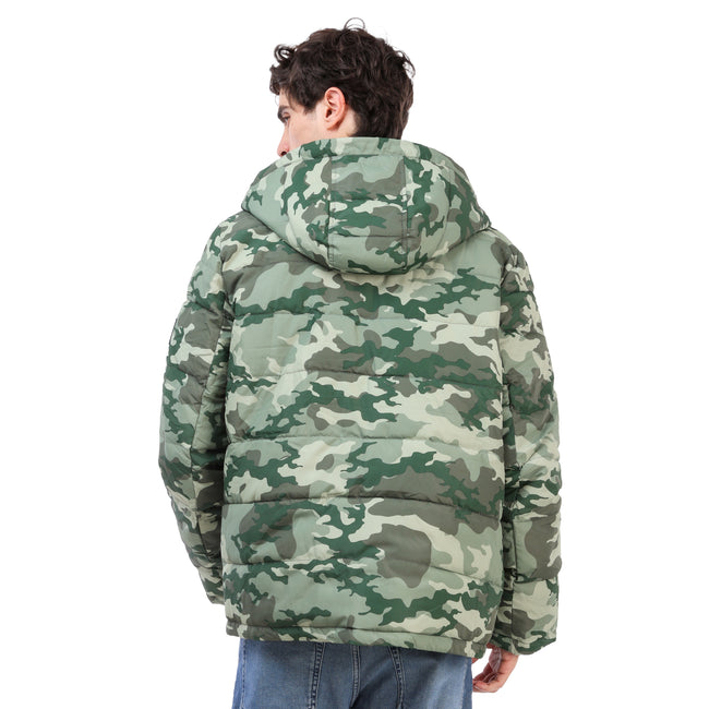 Tommy Hilfiger Camouflage Jacket With Hood