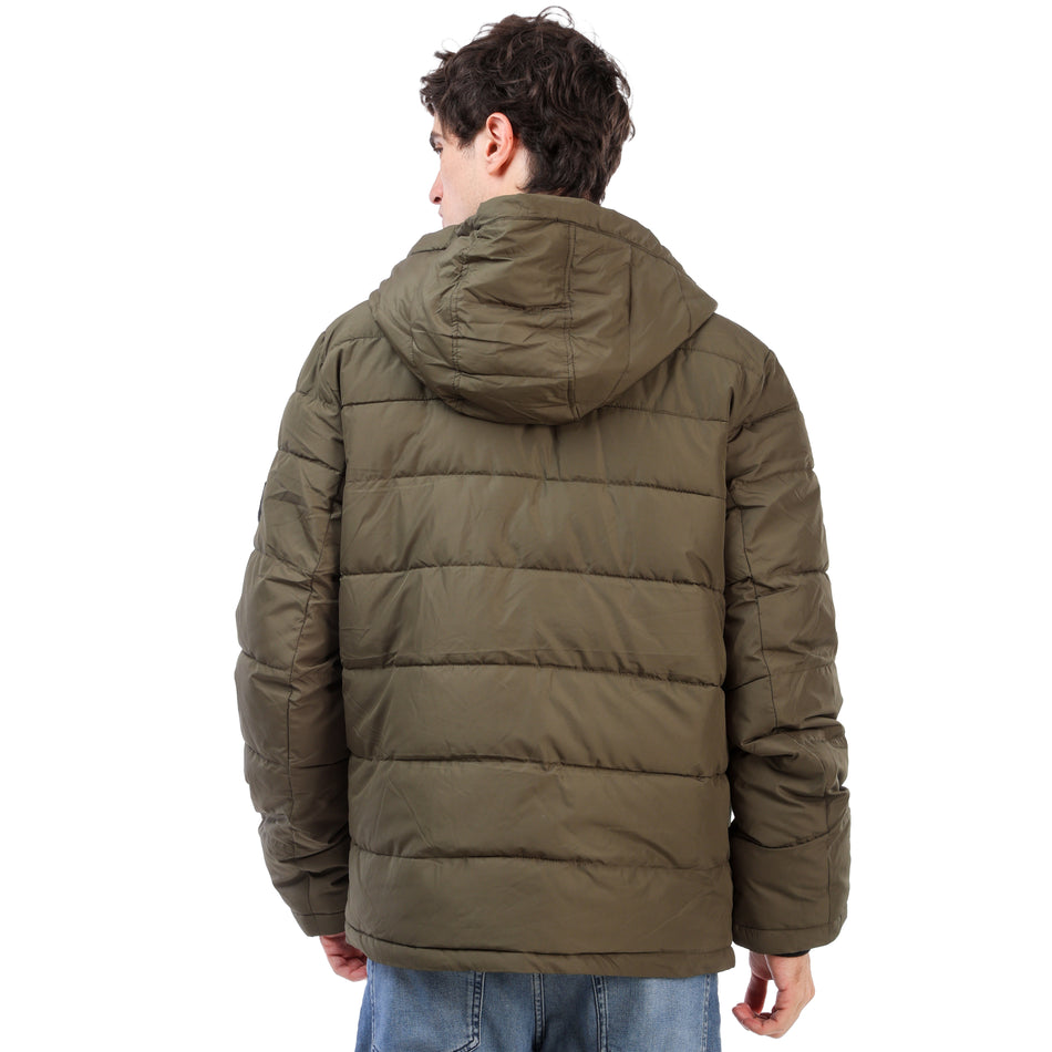 Tommy Hilfiger Water-Repellent Hooded Puffer Jacket
