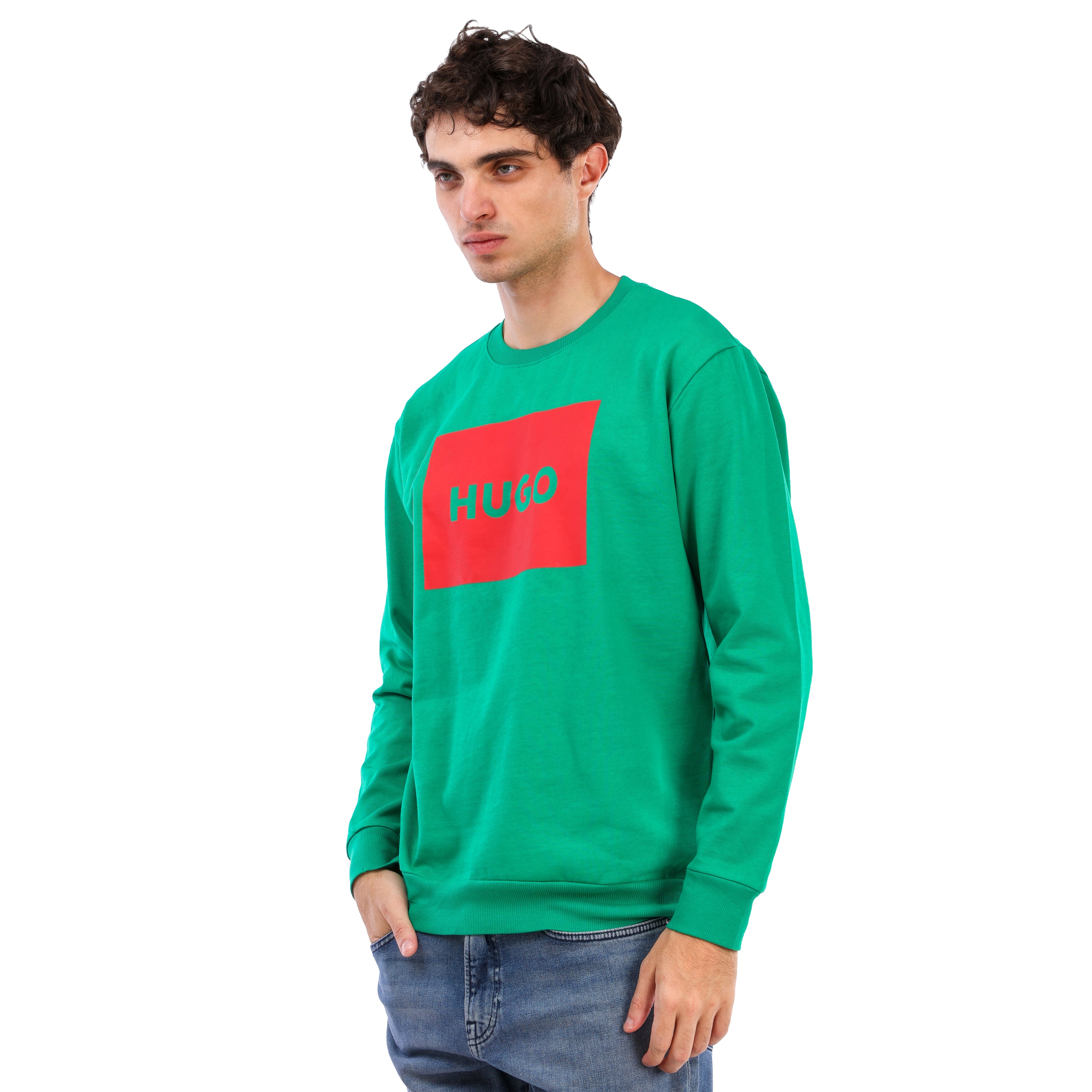 Hugo Sweater With Printed Logo