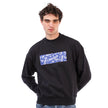 Hugo Blue Line Sweater With Printed Logo