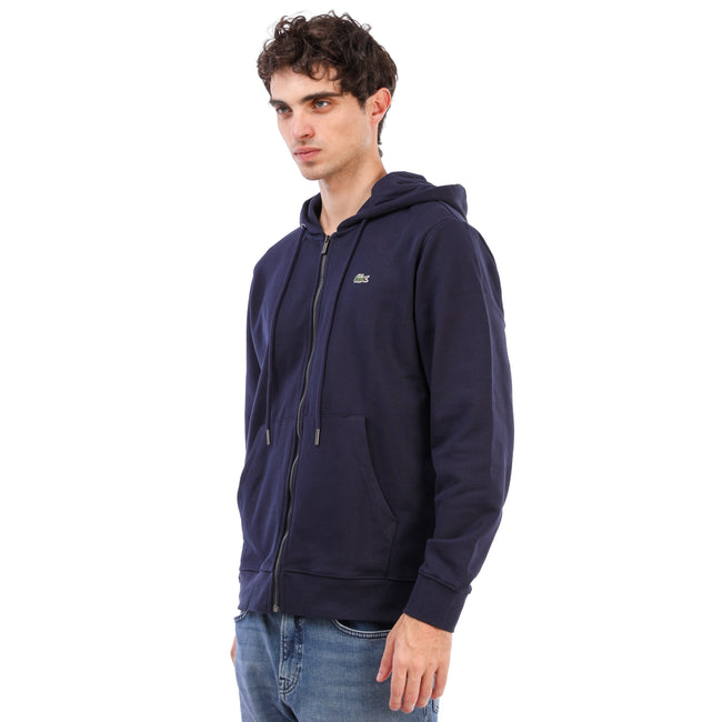 Lacoste Kangaroo Pocket Zip Up Fleece