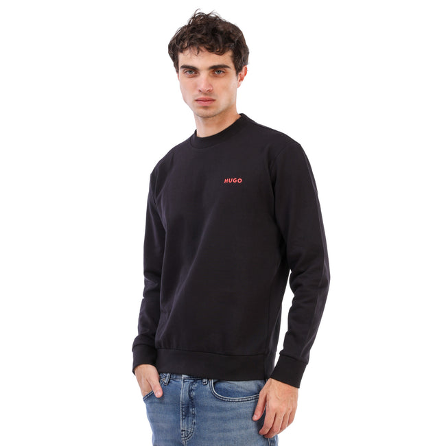 Hugo Red Line Sweater With Logo Label