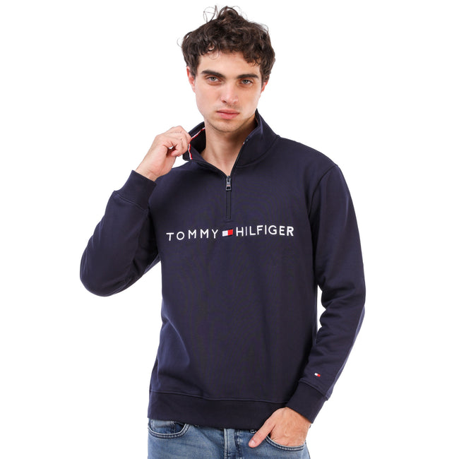 TOMMY HILFIGER ZIPER high neck sweatshirt