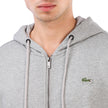 Lacoste Men's Logo Zip-Up Hoodie