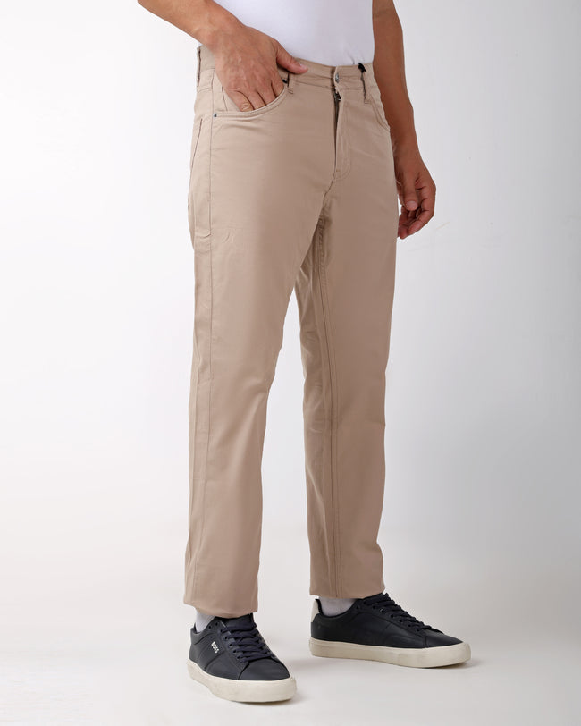 BOSS - Slim-Fit Chinos In Stretch-Cotton Gabardine