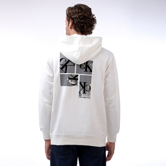 Calvin Klein Terry Hoodie With Emblem Logo