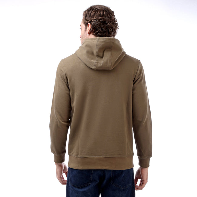 Calvin Klein Terry Hoodie With Emblem Logo