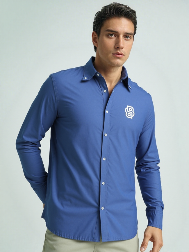 Boss Shirt Slim Fit Cotton Stretch Oxford Shirt