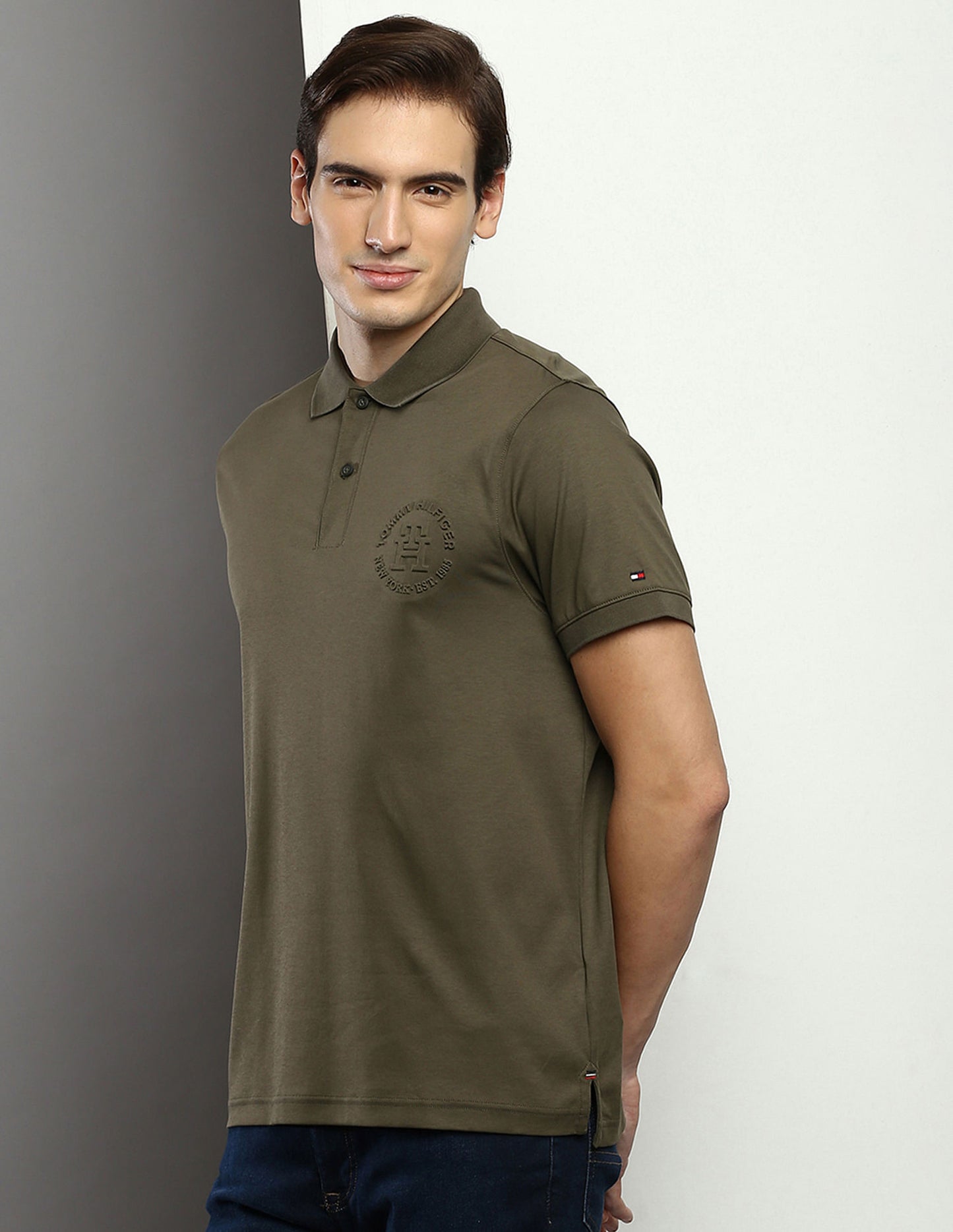 Tommy Hilfiger  Autograph Flag Polo Shirt - Regular Fit