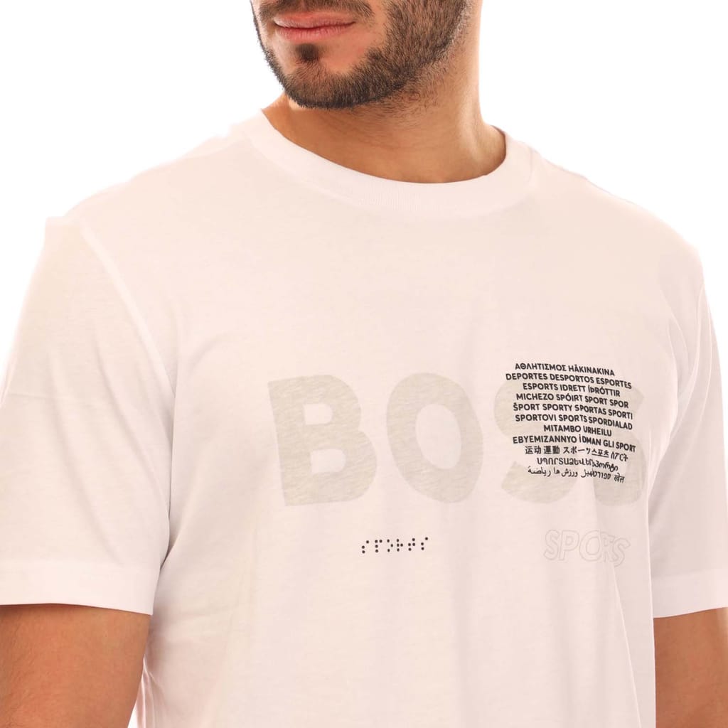 Boss signature artwork T-shirt - slim fit