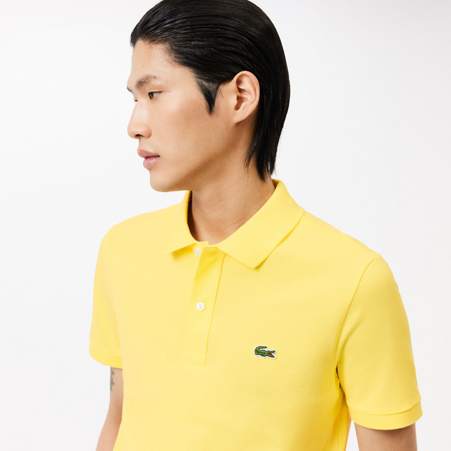 Lacoste Regular Fit Paris Stretch Pique Polo Shirt