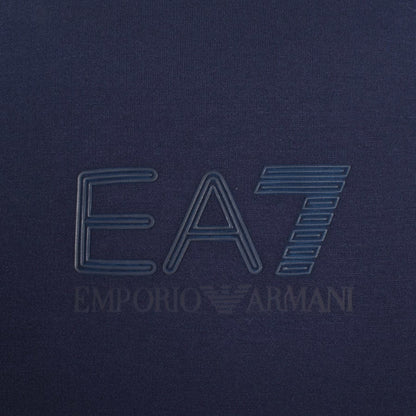 Armani Exchange LOGO SERIES CREW-NECK T-SHIRT IN A STRETCH BLEND