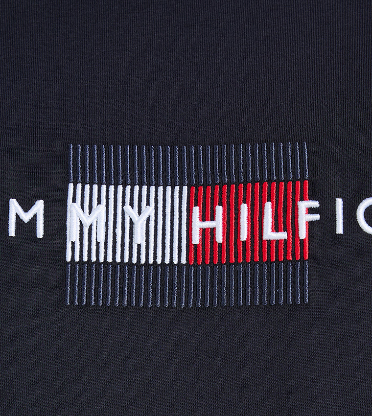 TOMMY HILFIGER T-SHIRT WITH Embroidery LOGO - SLIM FIT