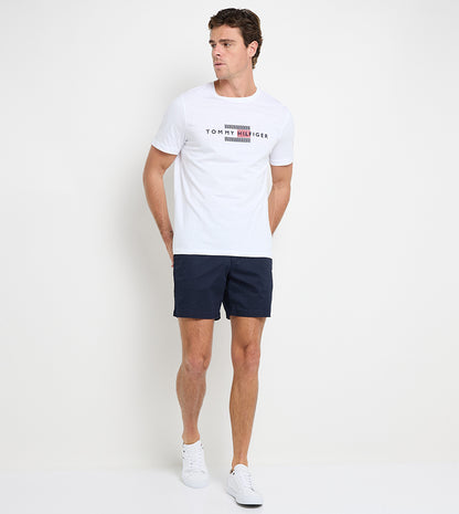 TOMMY HILFIGER T-SHIRT WITH Embroidery LOGO - SLIM FIT