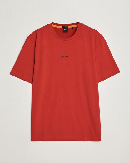 BOSS T-SHIRT WITH RUBBER-PRINT LOGO - SLIM FIT
