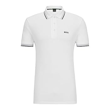 BOSS Simple Autograph Flag Polo Shirt - Regular Fit