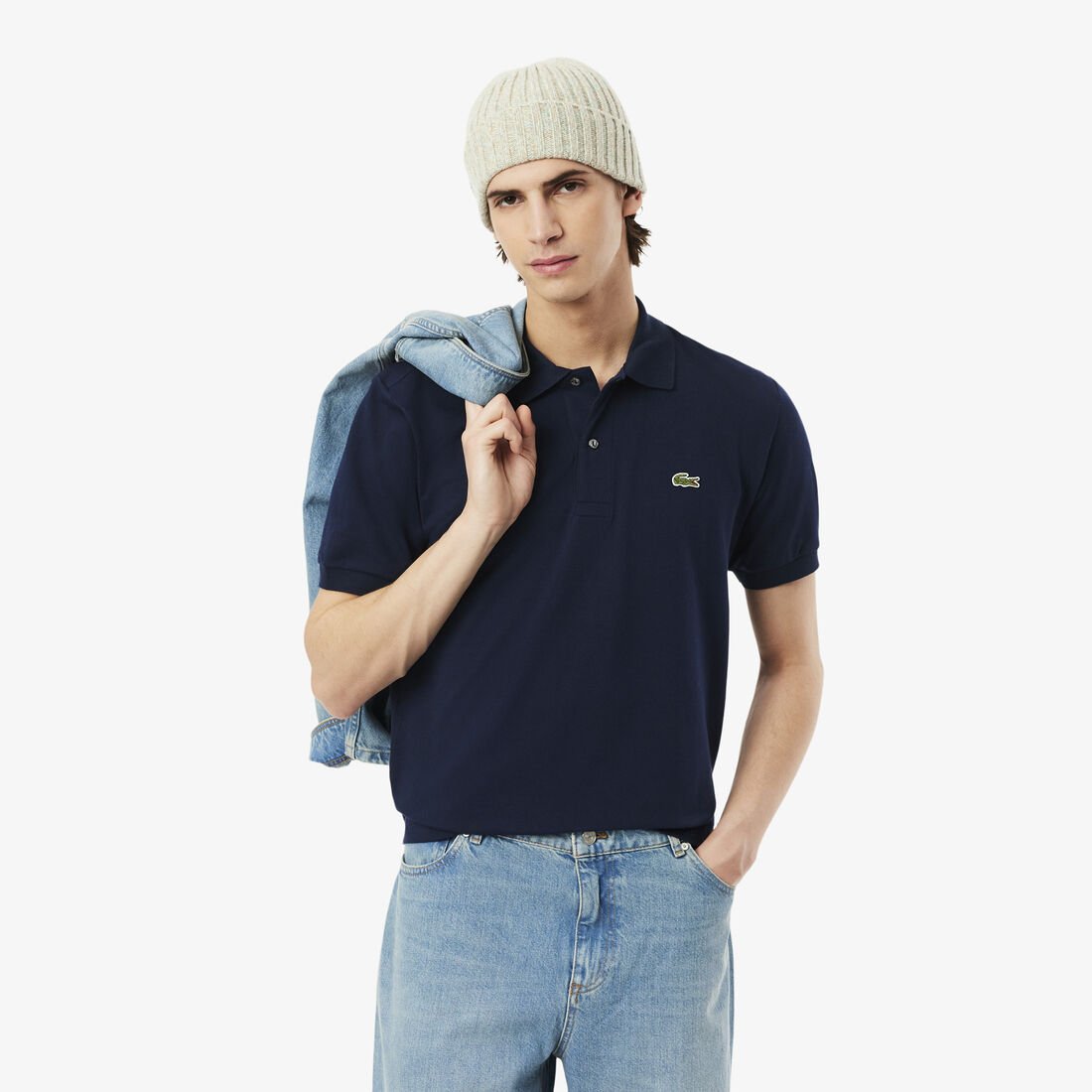 Lacoste Polo shirt WITH Embroidery -PRINT LOGO - Classic Fit