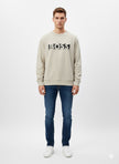 BOSS Sweater With Printed Logo