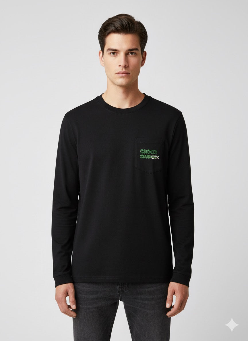 Lacoste Croco Club Long Sleeve T-Shirt