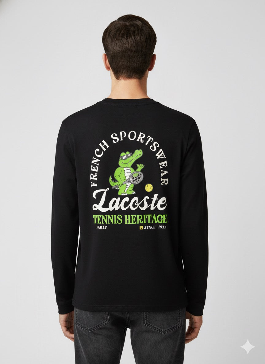 Lacoste Croco Club Long Sleeve T-Shirt