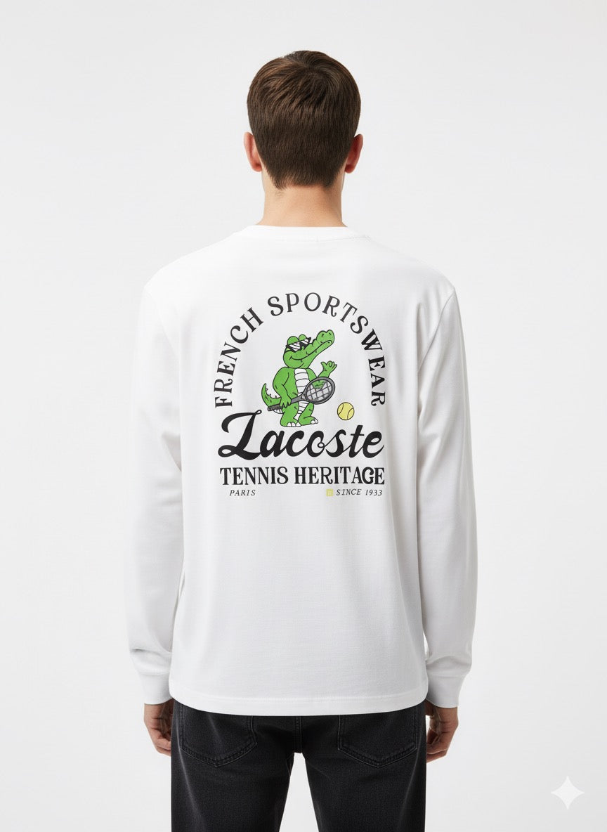 Lacoste Croco Club long sleeve t-shirt