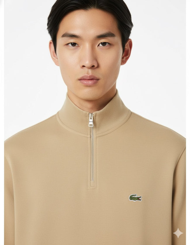 Lacoste High Neck Sweater  with zipper