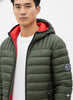 Tommy Hilfiger Packable Water Repellent Jacket With Hood