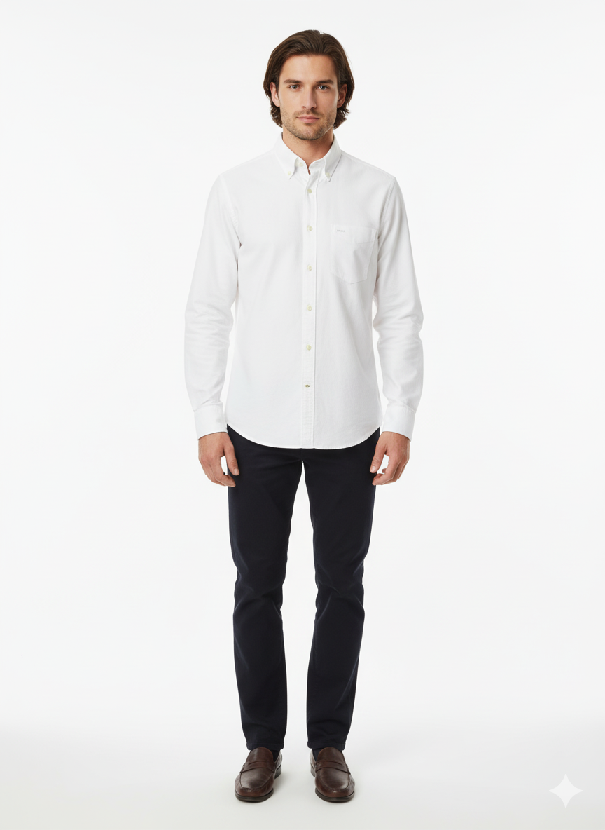 GANT - SHIRT WITH CHEST POCKET