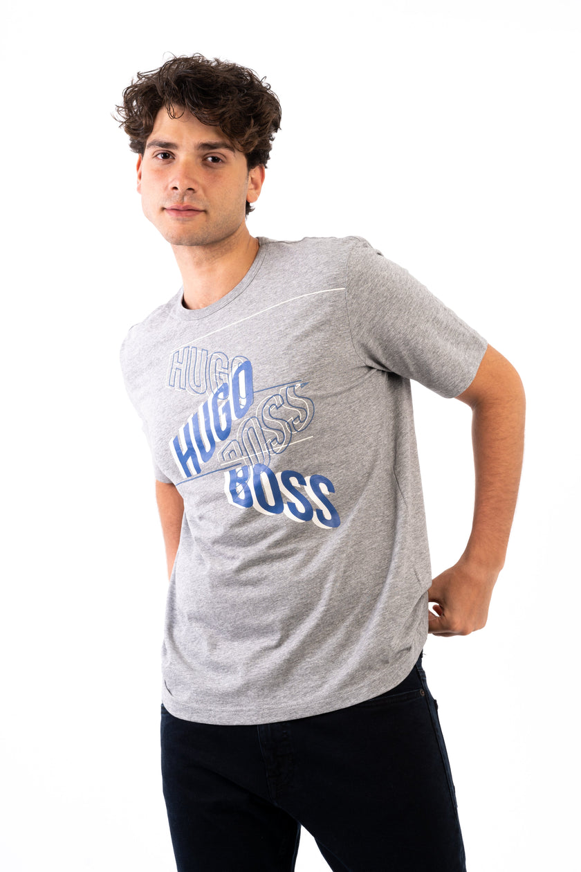 BOSS Regular-Fit T-Shirt With Graphic Logo