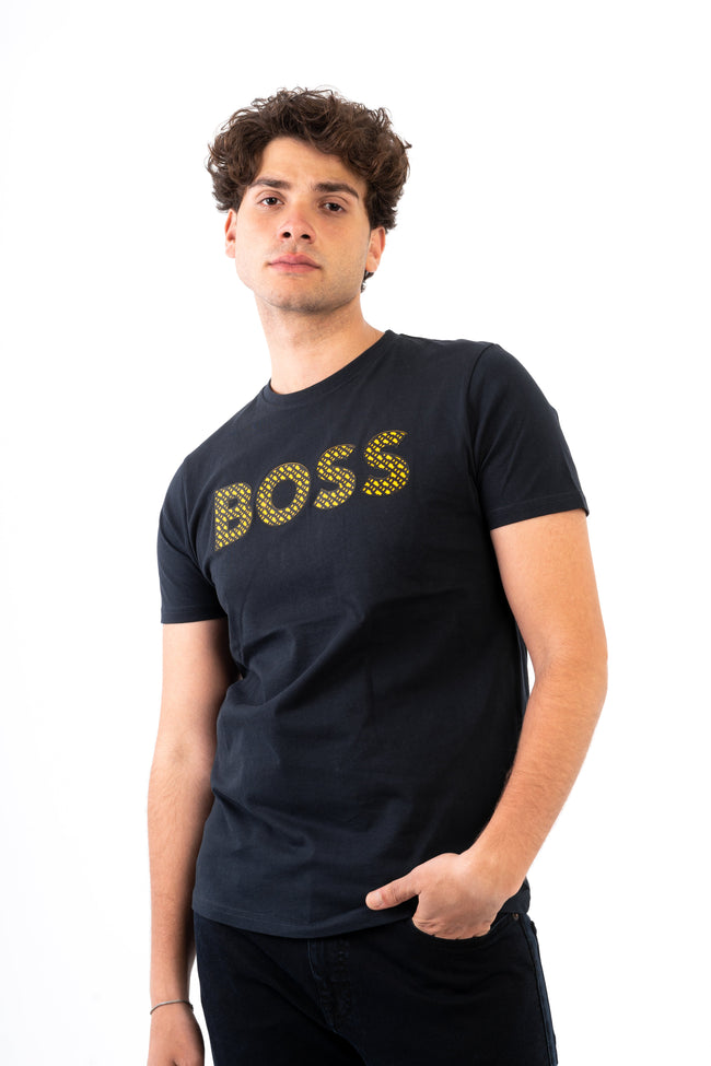 BOSS T-SHIRT With Print  Logo- Slim Fit