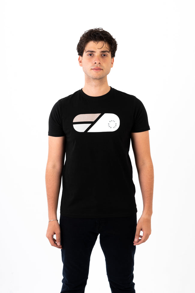 BOSS T-Shirt With Print Logo - Slim Fit