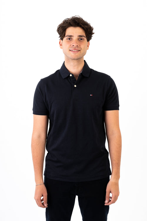 TOMMY HILFIGER  Autograph Flag Polo Shirt - Regular Fit Size Image