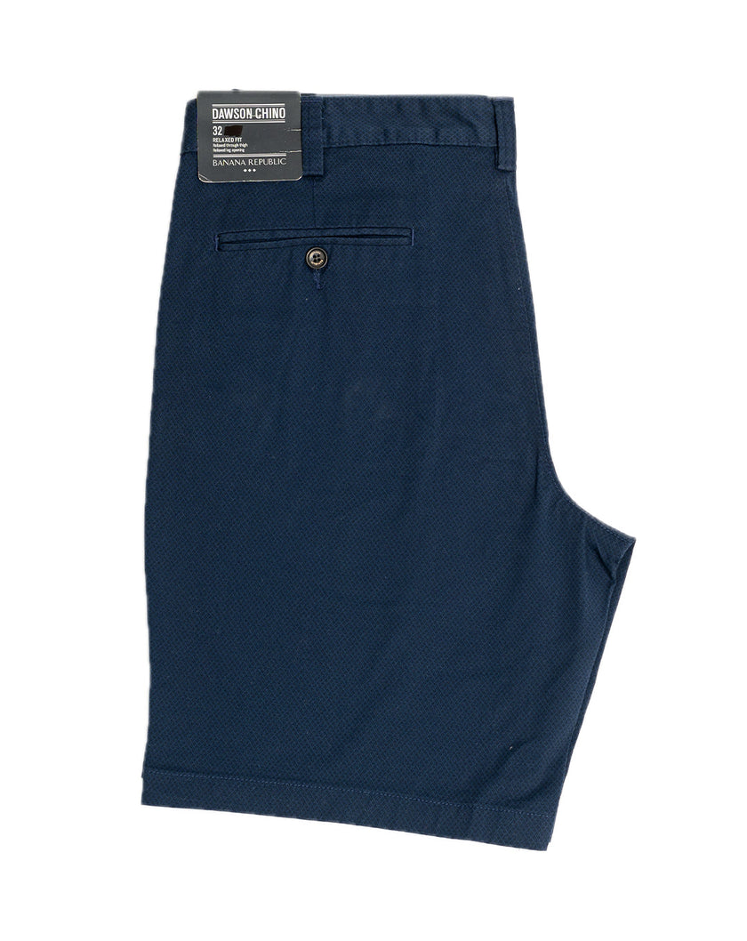 BANANA REBUBLIC CHINO  FLAT FRONT SHORT - Relaxed Fit