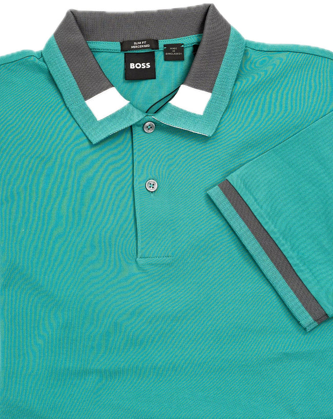 BOSS Simple Autograph Flag Polo Shirt - Slim Fit