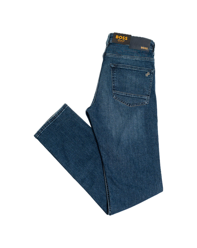 BOSS JEANS From Cotton Premium With LOGO - Slim Fit