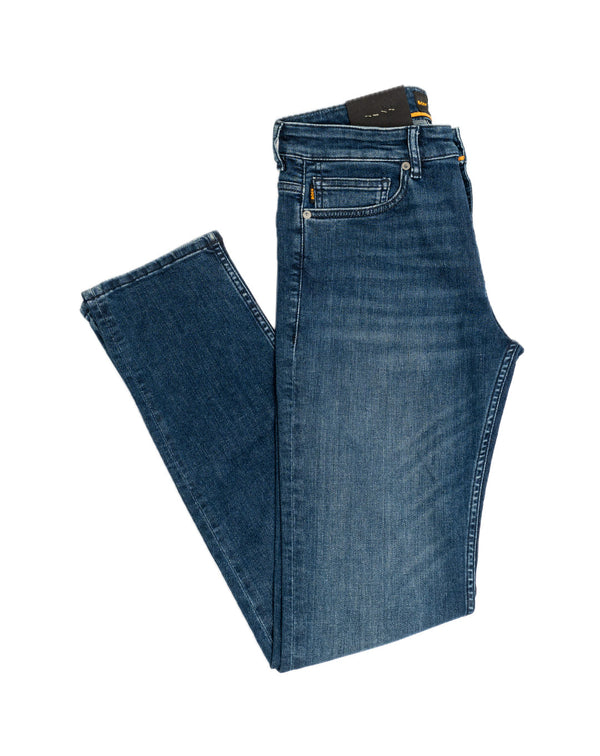 BOSS JEANS From Cotton Premium With LOGO - Slim Fit Size Chart