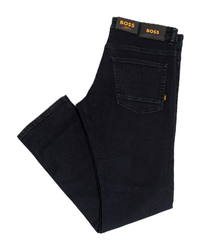 BOSS JEANS Soft Motion From Cotton Premium With LOGO - Slim Fit