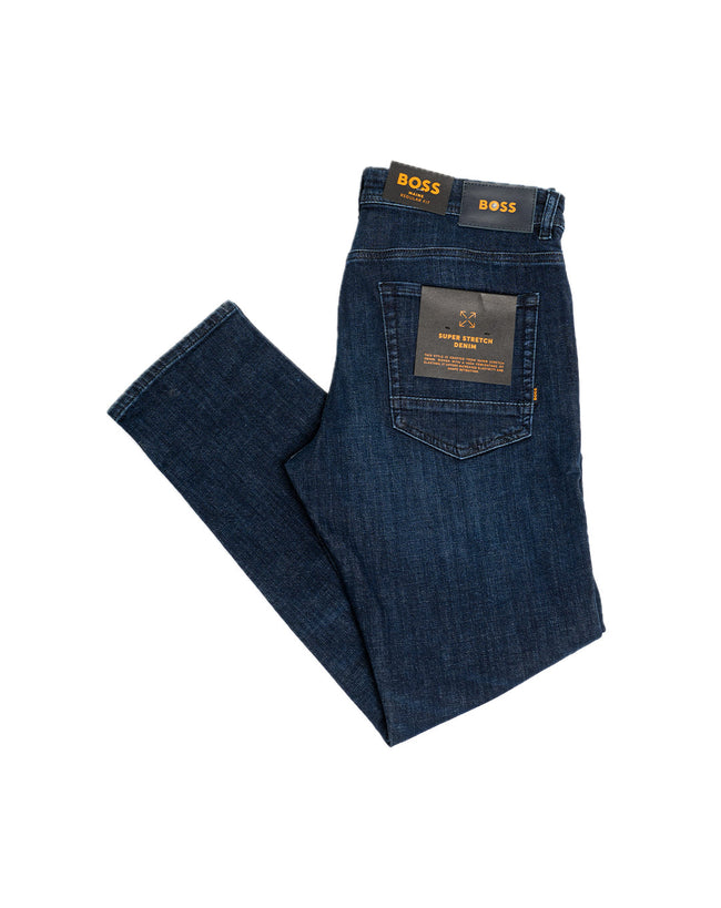 BOSS JEANS From Cotton Premium With LOGO - SLIM FIT