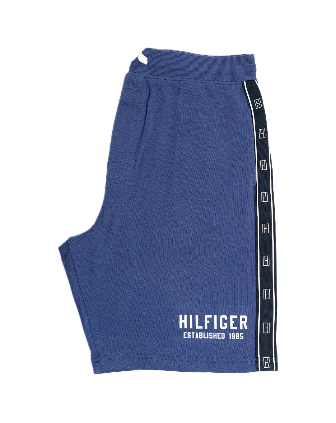 TOMMY HILFIGER  Logo Print Cotton - Blend Track Shorts