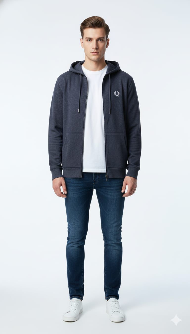 Fred parry SWEATER ZIPER